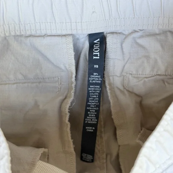 Vuori "Ripstop" drawstring organic cotton hiking pants - size XS - Picture 2 of 5